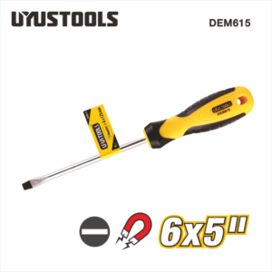 UYUSTOOLS SCREWDRIVER – TPR HANDLE