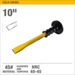 FLAT COLD CHISEL WITH GUARD