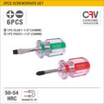 UYUSTOOLS 2PCS SCREWDRIVER SET