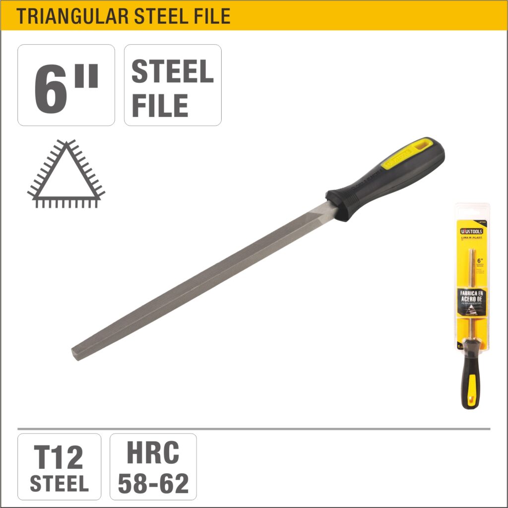 UYUSTOOLS TRIANGULAR HAND FILE – Tychegulf
