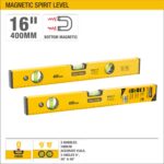 UYUSTOOLS BOX BEAM SPIRIT LEVEL ECO – MAGNETIC