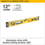 UYUSTOOLS BOX BEAM SPIRIT LEVEL PRO – MAGNETIC