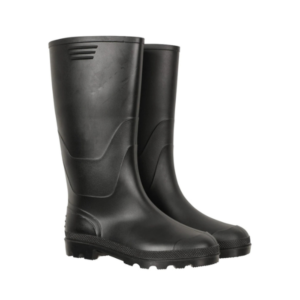GUMBOOT BLACK COLOR WITHOUT STEEL TOE