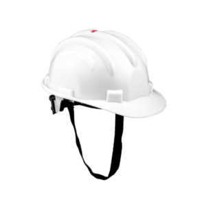 SAFETY HELMET WITH RATCHET TYPE WHITE